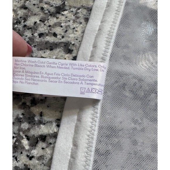 NWT Joyspun Sexy Satin Lace Unlined Cups Underwire Bustier White Size Large - Picture 9 of 12